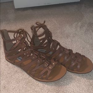 Brown Gladiator Sandals!!